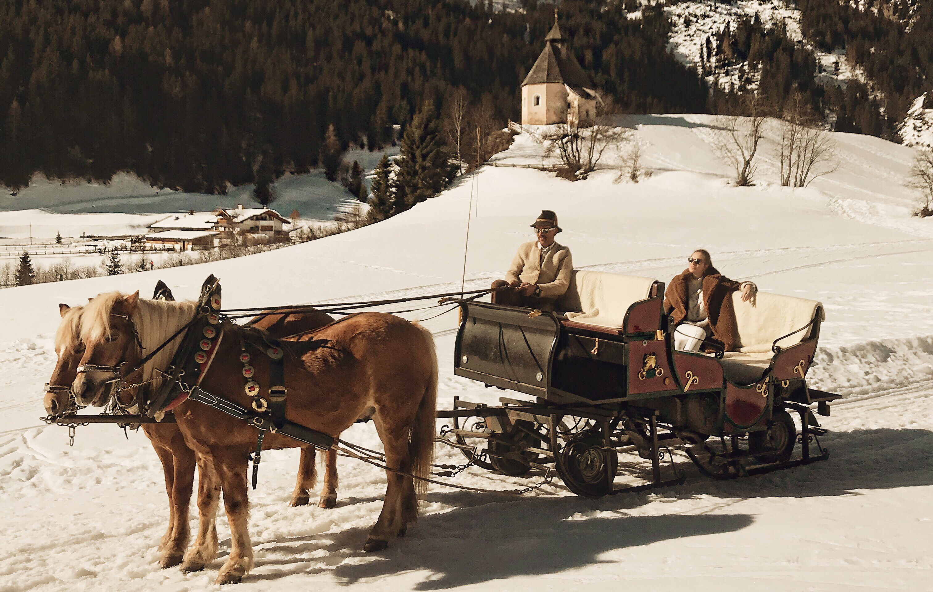 Giro in carrozza in Val Ridanna